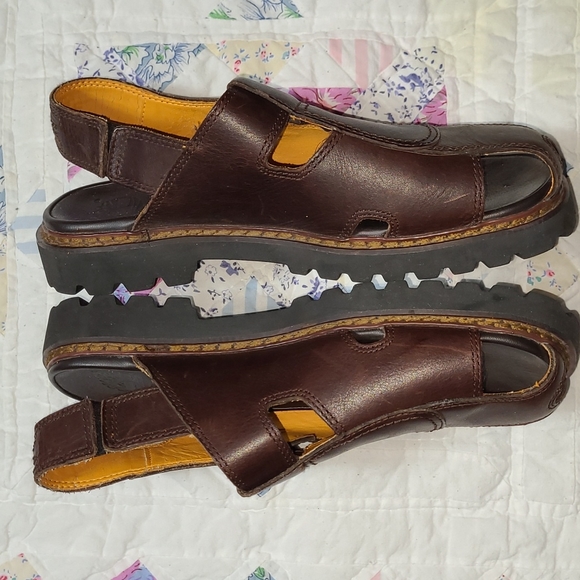 Timberland Full Grain Leather Fisherman's Sandals Size 10 M - Picture 2 of 7